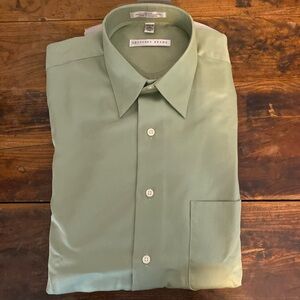 Geoffrey Beene Men's Green Shirt